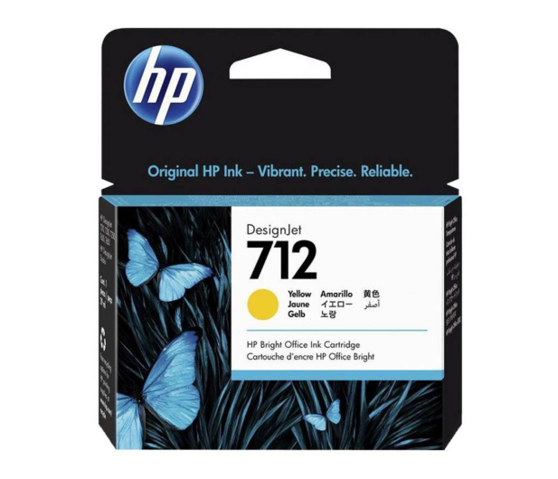 HP 712 yellow 29ml - 633450 - zdjęcie